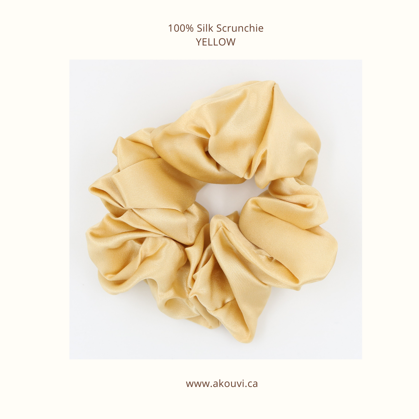 Large Silk Scrunchies
